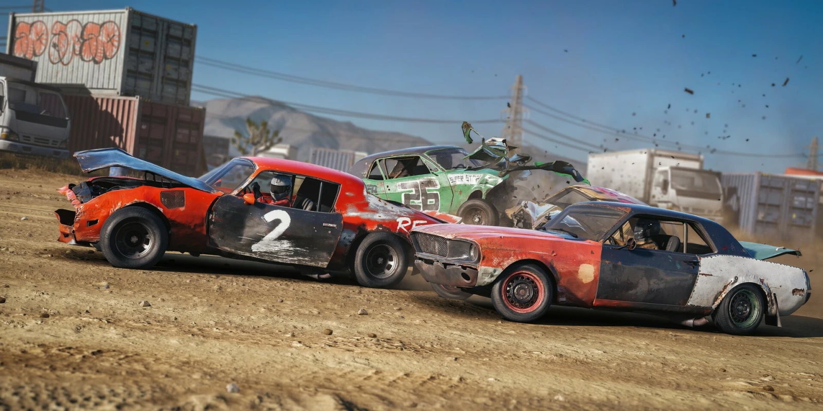 Первое крупное обновление Wreckfest 2: новые машины, трассы и долгожданные функции